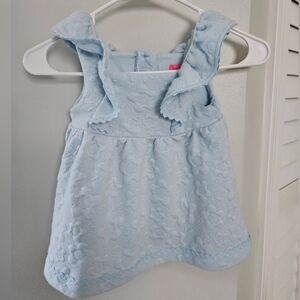 Isaac Mizrahi Kids Soft Blue Top
